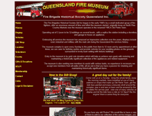 Tablet Screenshot of firemuseum.com.au